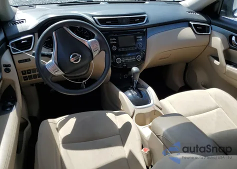 2016 Nissan Rogue S from USA, damaged, VIN KNMAT2MT1GP596569